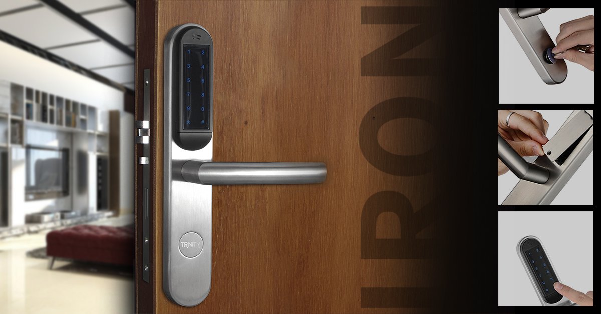 trinity_av's tweet photo. Olvídate de las llaves con nuestras cerraduras de contraseña Iron - diseño, seguridad y confort, al alcance de tu mano. #cerraduras #SmartHome https://t.co/leIHAp9Rds