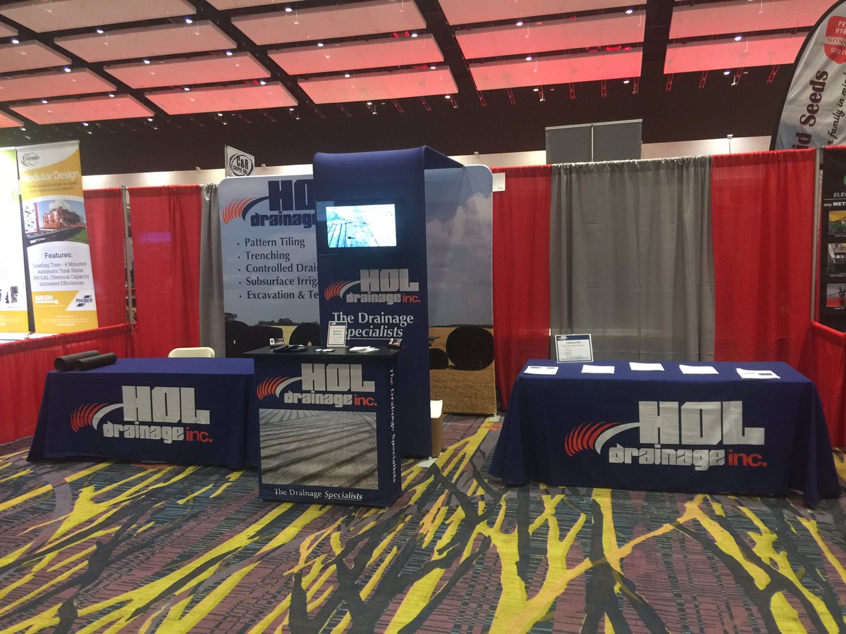 Hol_Drainage's tweet photo. Stop out and see us at the #IowaPowerFarmingShow , booth 219 in the ballroom.
Besides booking Fall work, we are also offering optional deferred payment plans for Spring installations! https://t.co/ipqU3Zdvsm