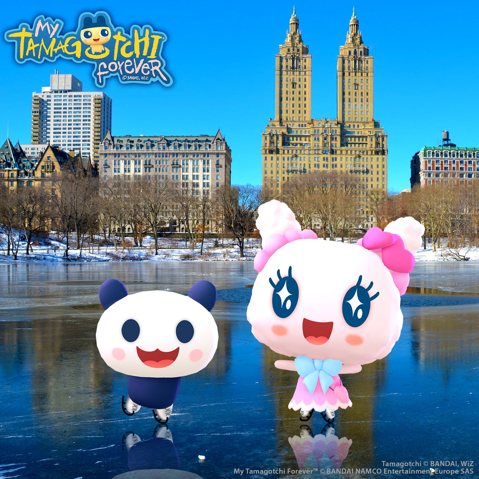 My Tamagotchi Forever on Twitter: "Puchitchi and Lovelitchi are enjoying  every moment of this season! ⛸ Show us how you and your  #MyTamagotchiForever friends are enjoying the current season! #Tamagotchi  https://t.co/7W7qfi7Lpw" /
