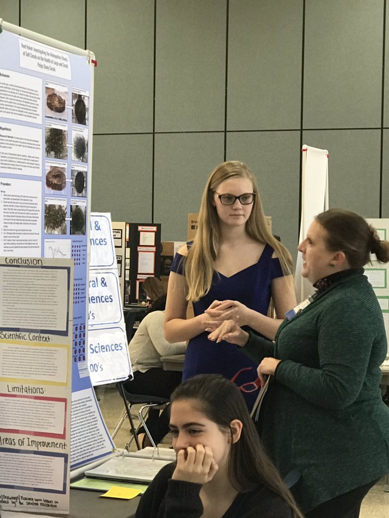 PRSEF judging is inspirational! #PolkSci