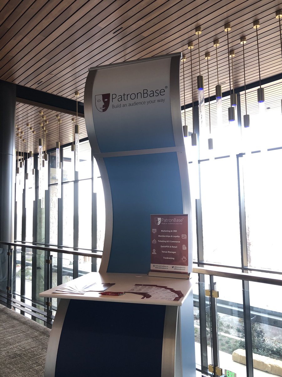 We are all set up at #intix2019 in the exhibition hall foyer, come see us at stand 809 next to the Intix lounge when the exhibition hall opens