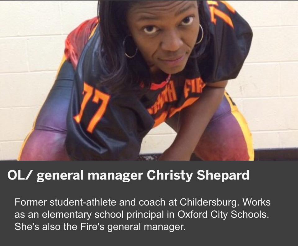 dr_cshepard's tweet image. Don’t let the high heels and make-up fool you! 😂😂 #ALFIRE #TackleFootball #WNFC #Adidas #2019SeasonComingUp