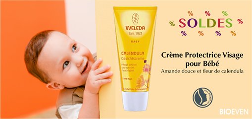 Bioeven_'s tweet image. [SOLDES] La crème visage pour bébé Weleda est en soldes.
 bioeven.fr/239-creme-prot……