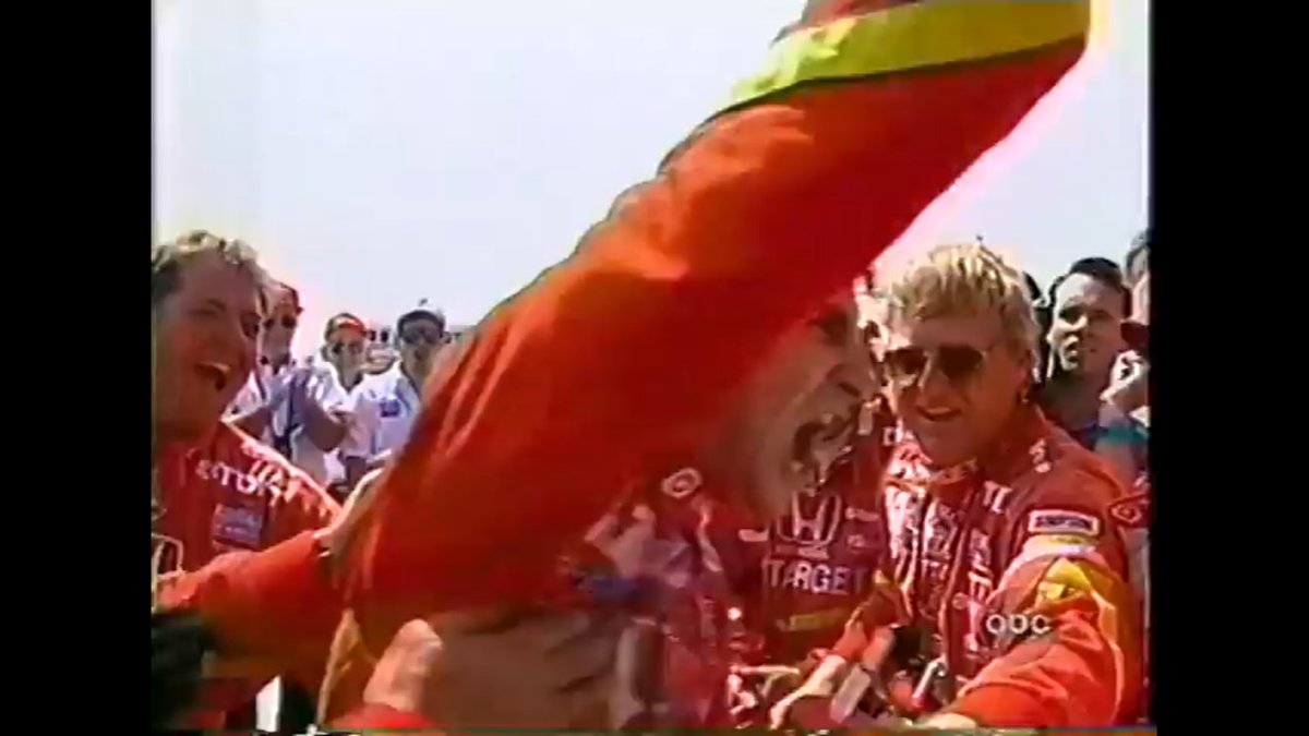 Jonnyspa27's tweet photo. @Motorsport Also, @lxznr at #Cleveland 1997. Got penalized a lap, reset fastest lap numerous times before passing #gildeferran on the last lap to win. #INDYCAR #tcgr https://t.co/CGBGTdsHvv