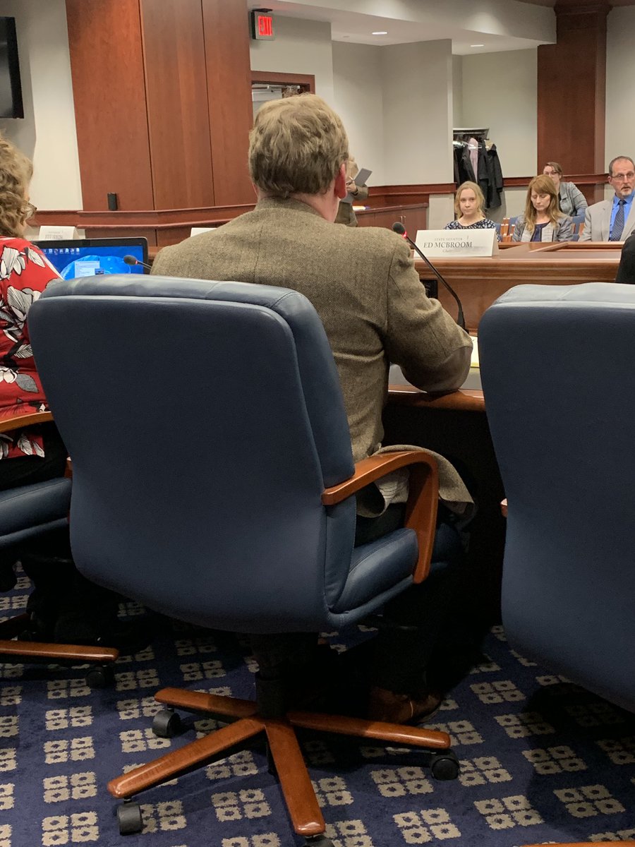 MIOversight's tweet photo. Chair @SenEdMcBroom brought the @MIAUDGEN to present before the Michigan Senate Oversight Committee in today’s hearing. https://t.co/tZe0sTPp8G