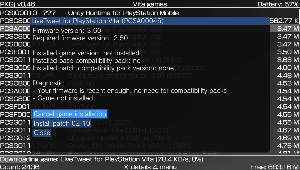 The Wiki Homebrew Vita on X: The Wiki Homebrew Vita Added New