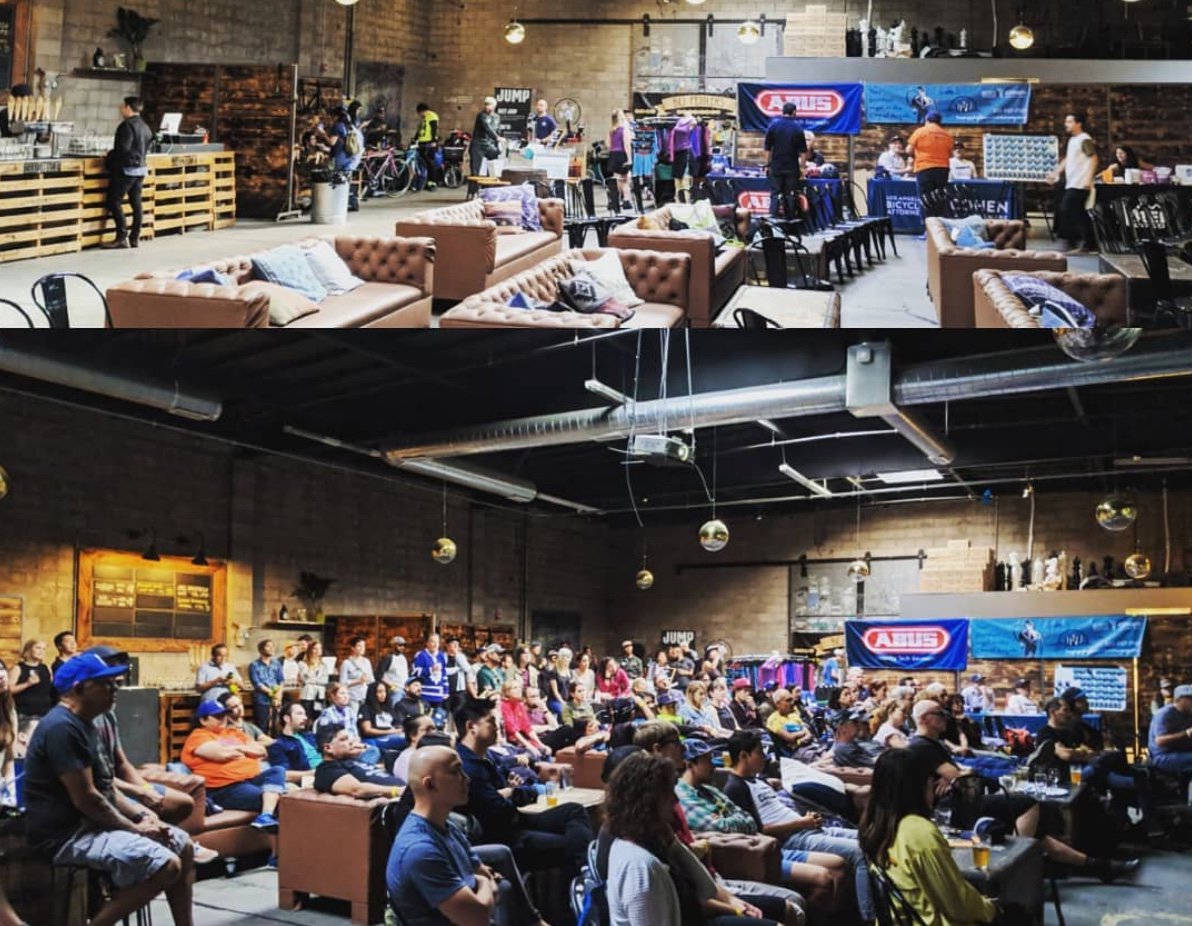 That was AWESOME! Thanks so much to the 200+ people who came out, rode bikes and of course our super rad exhibitors and sponsors! 
Same time next year ;-) #filmedbybike #bikeLA #LASucksforCycling