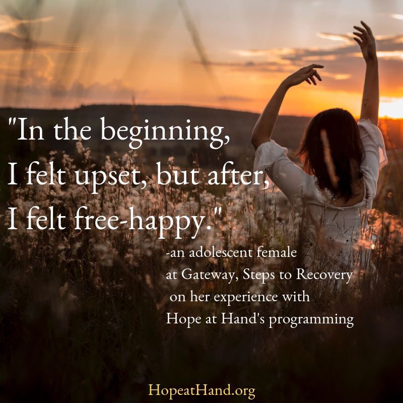 HAHinc's tweet photo. One young woman's experience with the healing power of poetry. 
#hopeathand #poetry #poem #testimonial #testimonialtuesday https://t.co/Ga9JrTuD8V
