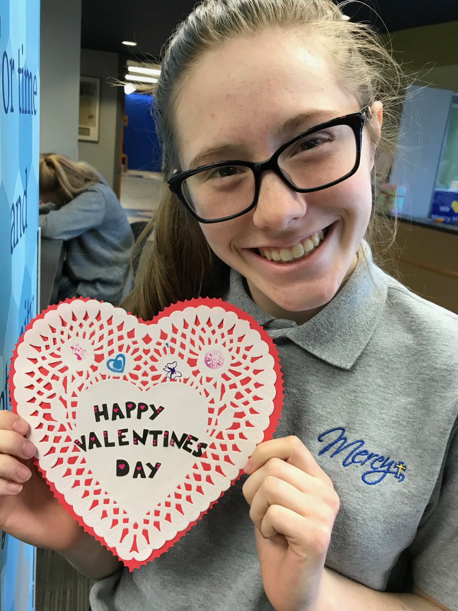 As part of #CatholicSchoolsWeek, we're celebrating Serve Day! 💛💙

During study hall, students are creating valentines to send to children in hospitals. 💌 This is part of The For Elysa Foundation's annual Letters from Angels event. @ForElysa 
forelysa.org/letters-from-a…