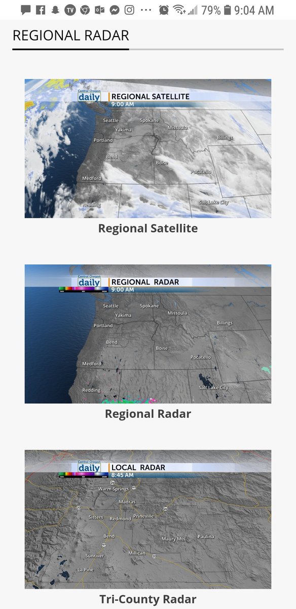 CentralOregonWX's tweet photo. Widespread fog is dense in some areas. Today will be mostly sunny to partly cloudy with another round of cooler temps, topping out in the upper 30s & low to mid 40s. Here is your #SchoolBusForecast. Precip chances hold off for a couple more days. #DriveSafely #ORwx https://t.co/65BiZBfH2M