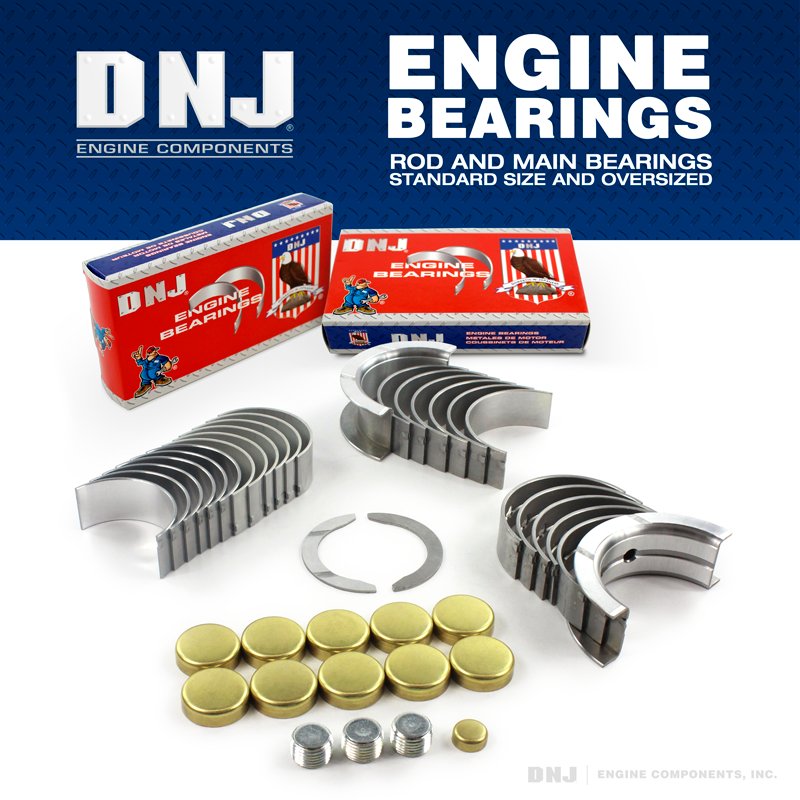 Looking for the Bearings to complete the rebuild job?
New Engine Bearings, find them on standard size or oversized.

➡️dnjecat.com
#carparts #autoparts #enginecomponents #rodbearings #mainbearings #thurstwashers #freezeplugset