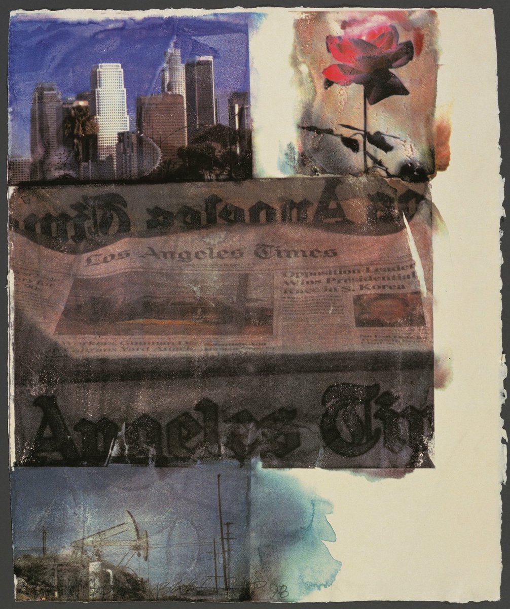 LACMA (@lacma) on Twitter photo It's your last couple of weeks to see "Rauschenberg: In and About L.A." Visit the exhibition through February 10 :: Art © 2018 Robert Rauschenberg Foundation and Gemini G.E.L., published by Gemini G.E.L. <a href="/RRauschenberg/">René Rauschenberg</a> It's your last couple of weeks to see "Rauschenberg: In and About L.A." Visit the exhibition through February 10 :: Art © 2018 Robert Rauschenberg Foundation and Gemini G.E.L., published by Gemini G.E.L. <a href="/RRauschenberg/">René Rauschenberg</a>