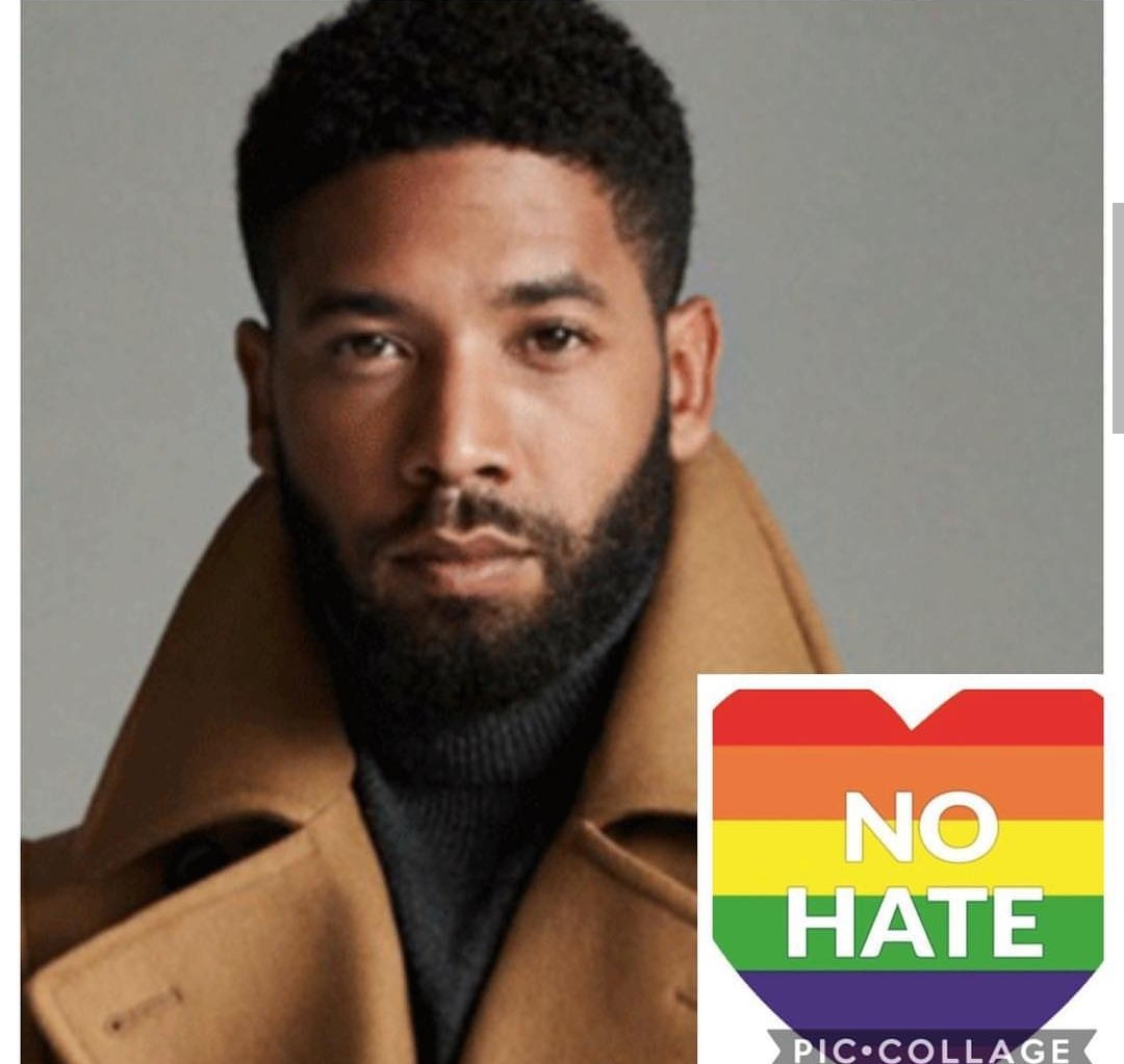 I'm just now hearing the news about the senseless hate attack on my #EMPiRE Nephew @JussieSmollett IM SO ANGRY AND HURT ABOUT THIS! THIS MUST STOP!! SPREAD LOVE NOT HATE! PRAYERS UP TO U NEPHEW! 😢😢🙇🏾♀️🙇🏾♀️