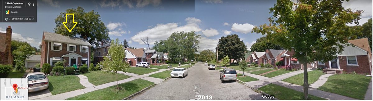 Detroit Street View On Twitter Detroit Coyle St 1950 S 2018 This Nw Belmont Home Stands Unchanged Since The 50 S But That Only Tells Half The Story Between 2013 18 Three Formerly Well Kept Homes Across