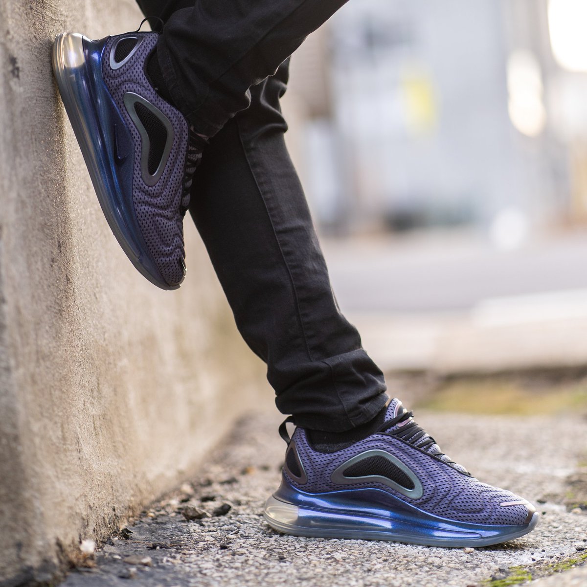 air max 720 northern lights on feet