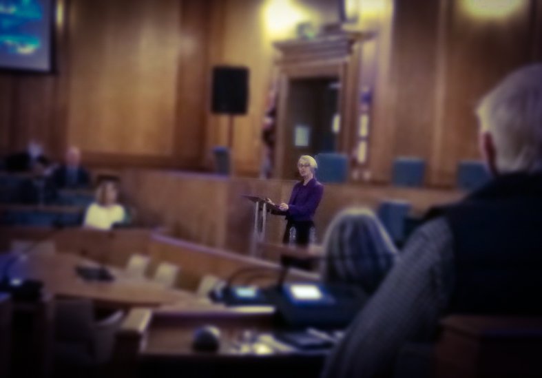 ianclarktrainer's tweet photo. Thought provoking discussion by @RCNeaman’s #EPICtalk “Rise of the Machines” at County hall tonight. #foodforthought https://t.co/By2Hx3RSnc