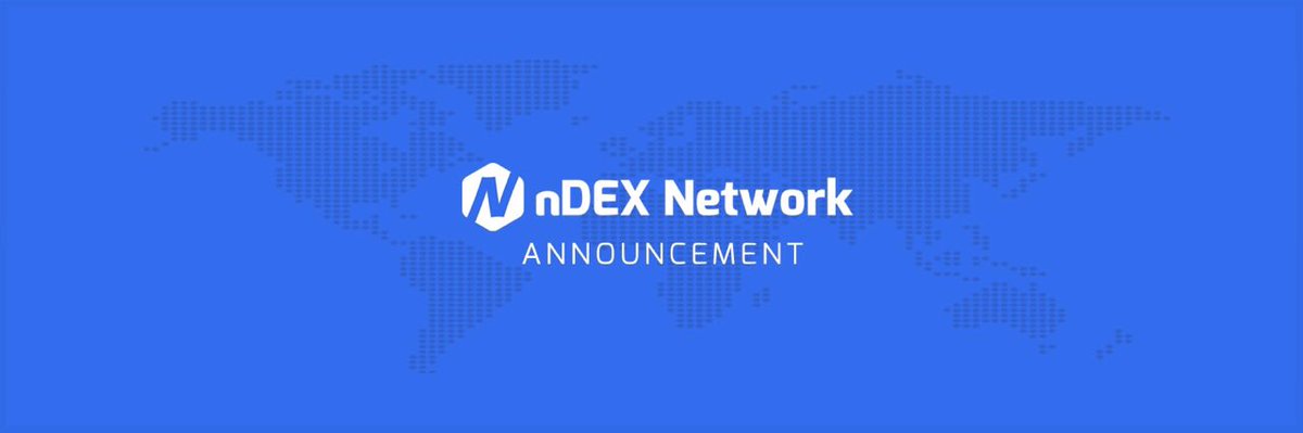 Just a reminder for those who have missed.
You need to hold minimum of 10million and 100 of $NDX &amp; $NDT respectively from 1st of February to be eligible for profit sharing.
Kindly read through our medium post for reference- medium.com/ndexmedia/ndex…
#nDEXNetwork #nDEXMarket #nEXBit