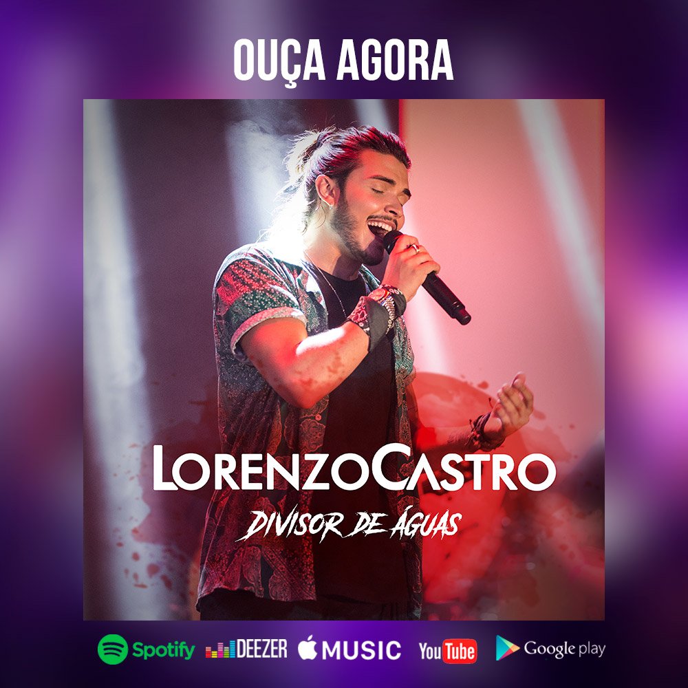 LorenzoCastroLC's tweet photo. Escute agora em sua plataforma favorita: https://t.co/Vn8f7Oq3sx
------------------------------------------------------
#LorenzoCastro #MannaMusic #UniversalMusic #DivisordeAguas https://t.co/aBNPK0wHA6