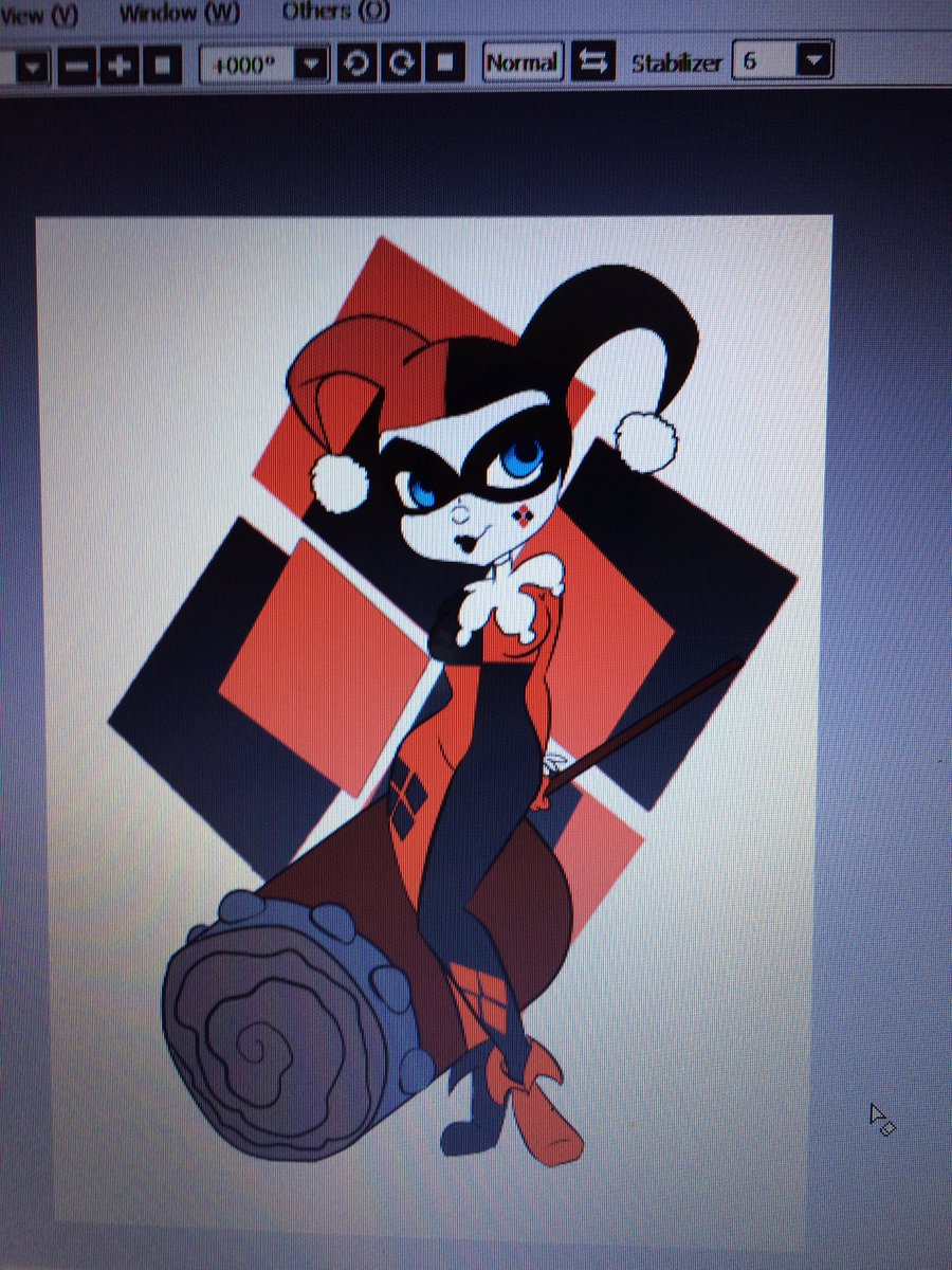 linkatherussian's tweet photo. #HarleyQuinn #Fanart #DCComics #FanArtFun #Poster https://t.co/K8sdaf3aT4
