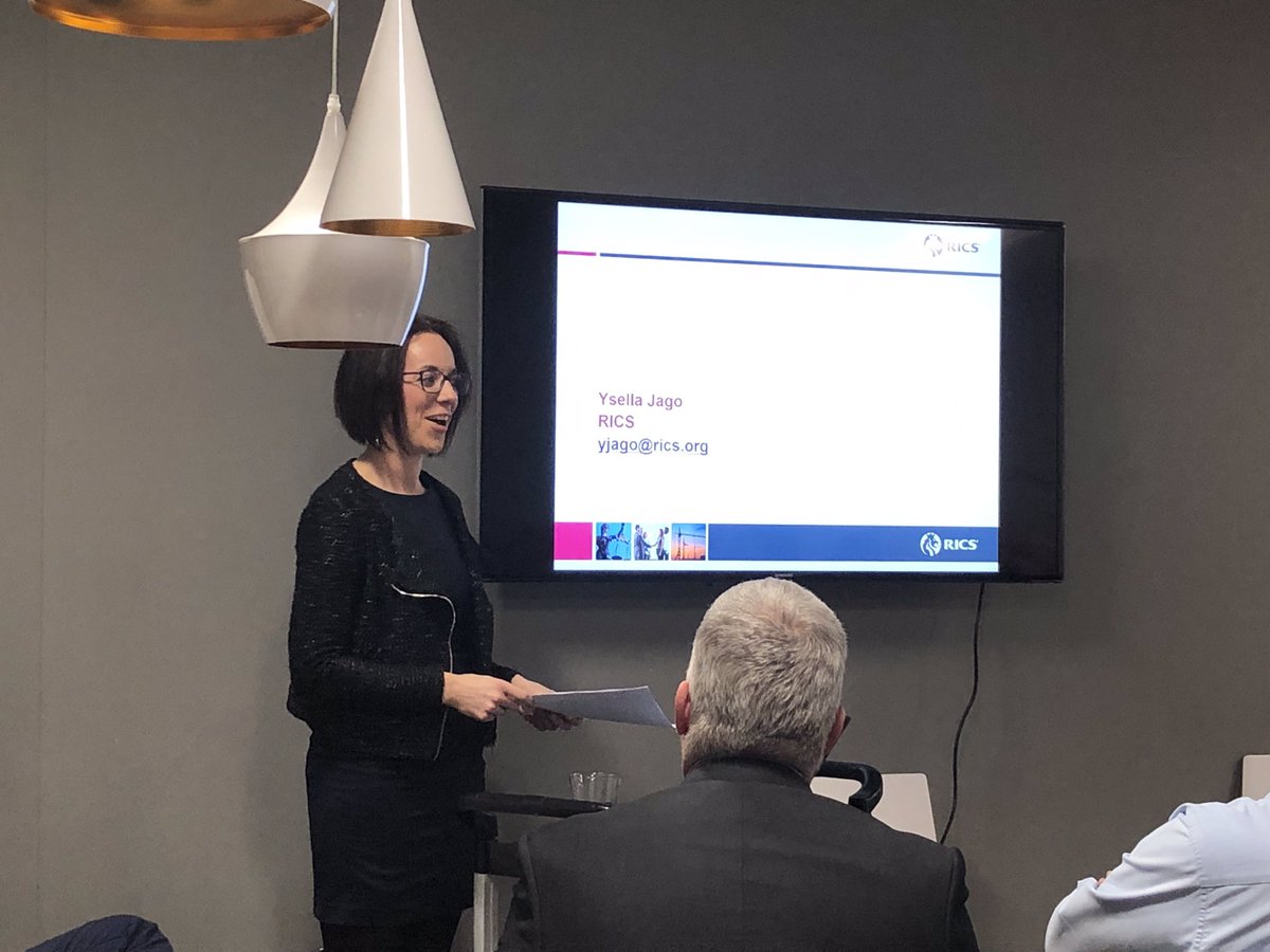 CIArbScotland's tweet photo. Ysella Jago @RICSScotland discussing types of application received, initiatives they are working on, and general trends in #disputes in land, building and environment sector @RICSnews https://t.co/sCJFykIaw5