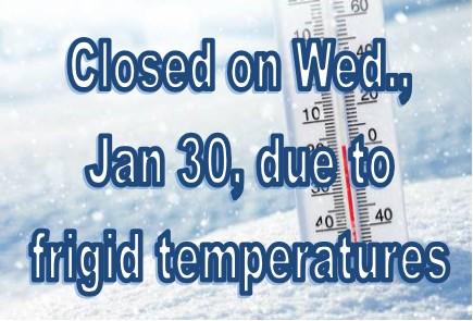 Due to expected frigid weather, all Groveport Madison Schools and events will be cancelled for Wednesday, January 30.