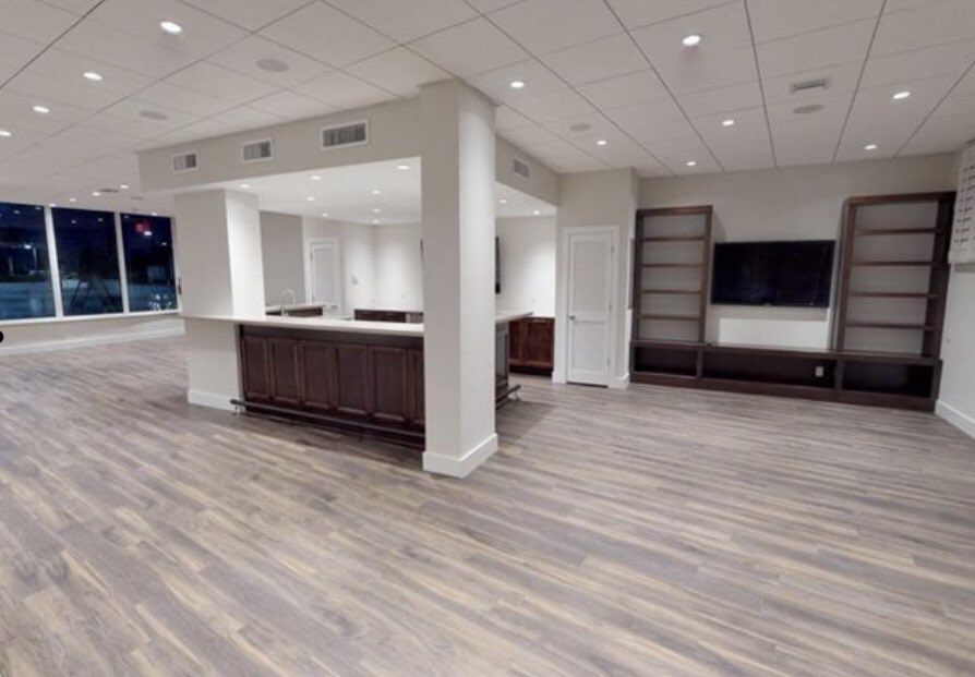 The new luxurious community room <a href="/EvergladesHouse/">Everglades House Condominiums</a> is complete. Residents are already enjoying it for various events. It will entertain the annual Super Bowl party. Here’s the sneak peek video of the renovations:
youtu.be/qF9Jue0AKt0 #Realestate #condos #florida #renovations