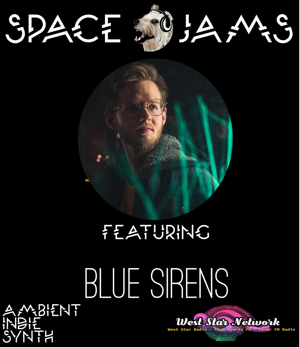SpaceJamsRadio's tweet photo. Airing all week #SpaceJams 2.4 featuring #Bluesirens

An ambient synth journey of pure euphoria

Featuring music from @TheFrixionBand, @Night_Vision_UK
, @prodbyjpants, @RoxiDrive @247retromusic, @Coleursmusic, 

Catch it tonight on #WestStar 

9-11PM GMT

https://t.co/EFCUqEIPCL https://t.co/L49pvcalPa