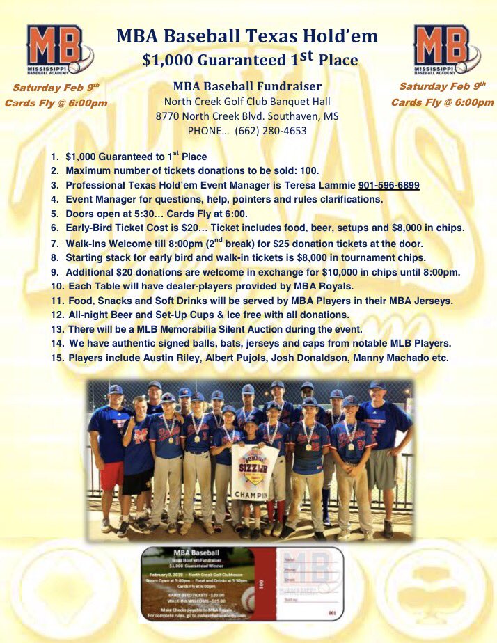 Velo Baseball Club 14’s tweet media
