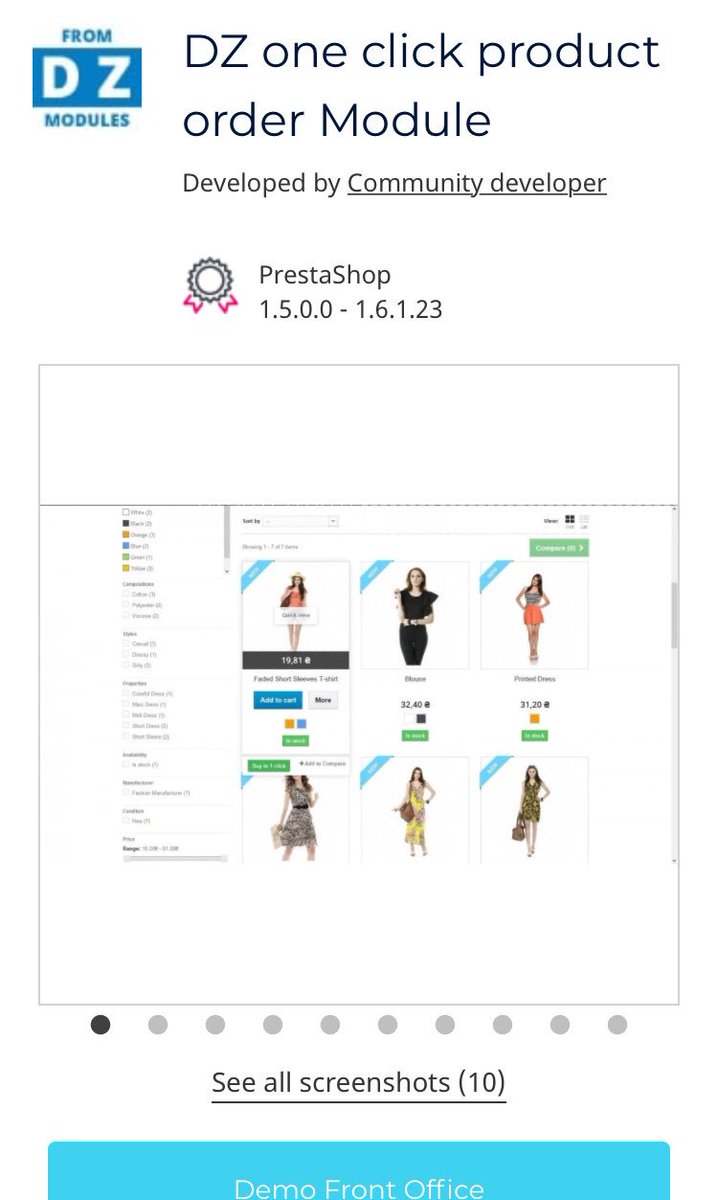 Support__PS's tweet image. DZ one click product orderModule addons.prestashop.com/en/order-manag…