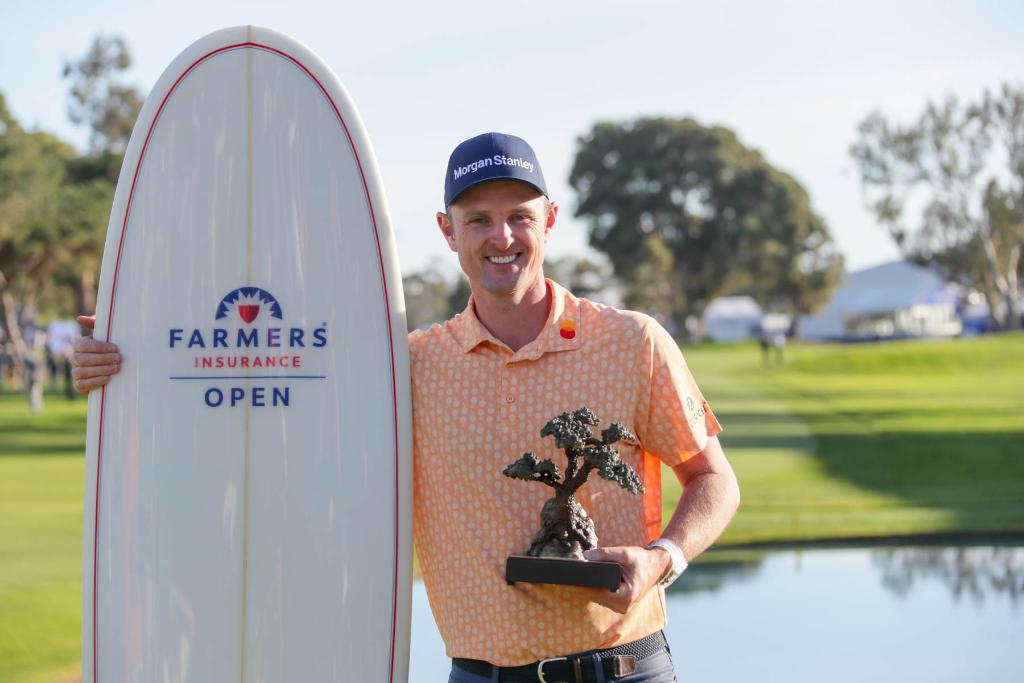 Justin Rose won the 2019 Farmers Insurance Open. 