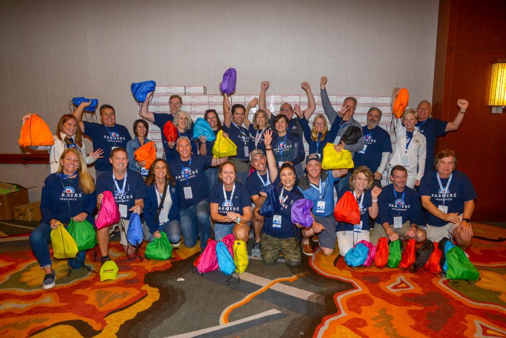 Farmers gives back at the Farmers Insurance Open. 