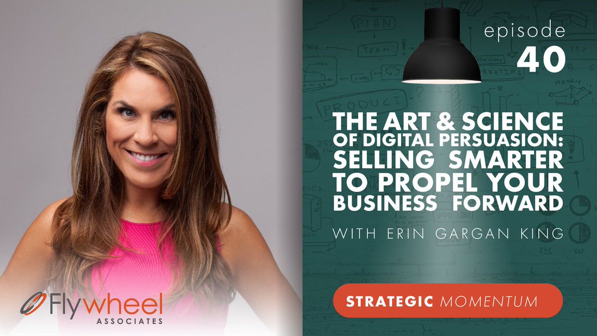 FlywheelAssoc's tweet photo. [NEW EPISODE] In the age of inbox saturation, how do you craft your message to be the one that's opened? @ErinGarganKing of @Socialite_US has the answer. Tune in #StrategicMomentum #Podcast #digitalpersuasion #salestips https://t.co/VCf9pUkjEF https://t.co/Kv8fQoBfuq