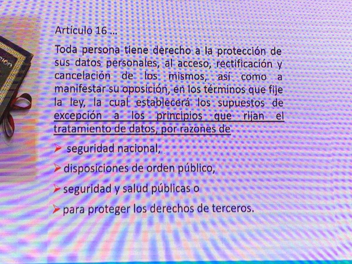 MaricarmenNava's tweet photo. La autoridad puede tratar los #DatosPersonales como determine al tratarse de temas de seguridad nacional, de seguridad pública, salud pública y derechos de terceros, refiere @OscarGuerraFord @INAImexico en evento @InfoCdMex sobre #DataPrivacyDay2019 en @MuseoCiudadMX https://t.co/DH4E1rjtFA