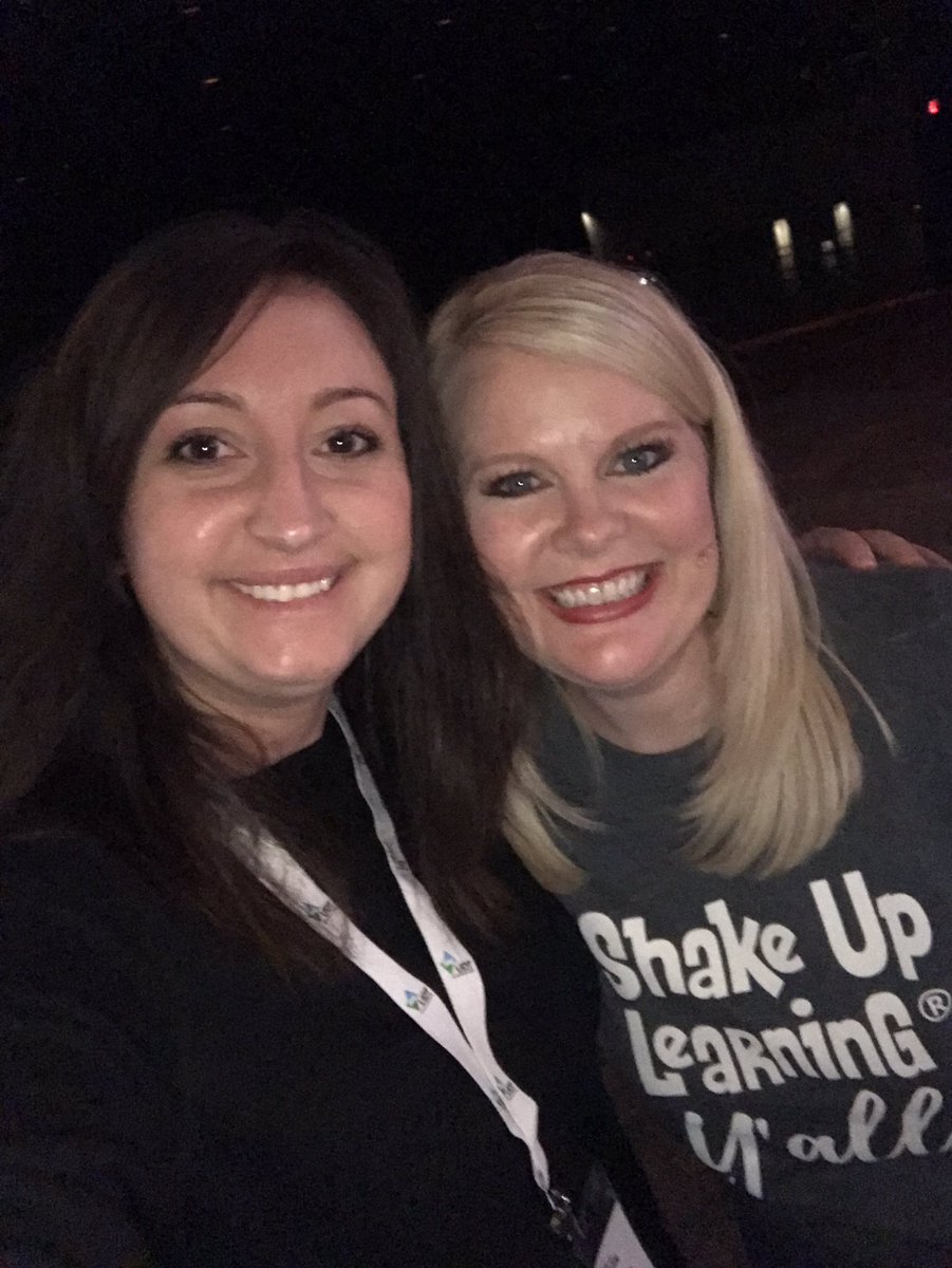 I got to meet @ShakeUpLearning and learn from her?! Dreams do come true! #dynamiclearning #FETC