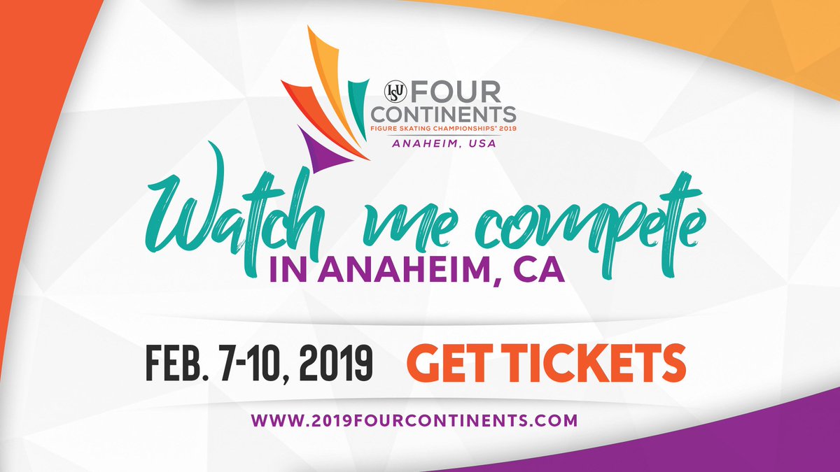 Already getting ready for #4CC2019! Come out to Anaheim and support us and #TeamUSA. 😊 2019fourcontinents.com