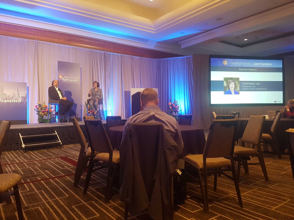 Great to hear from Hawaii Electric's CEO Constance Lau regarding how they're empowering low income communities to be more active in the ownership &amp; benefits of their power

A strong model to address equity as we move towards a world more decentralized energy.