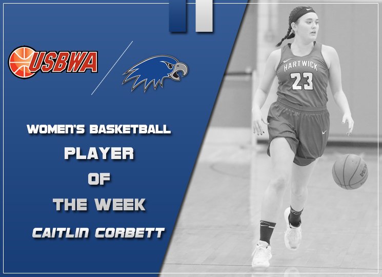 HawkTalk's tweet photo. One more award (at least) for Caitlin Corbett, as the U.S. Basketball Writers Association has named her their Division III Women's Basketball Player of the Week! For the full release, go to https://t.co/V7KEL5q2nA
#greatdaytobeahawk #wickstrong #e8 https://t.co/do3A7AqAb7