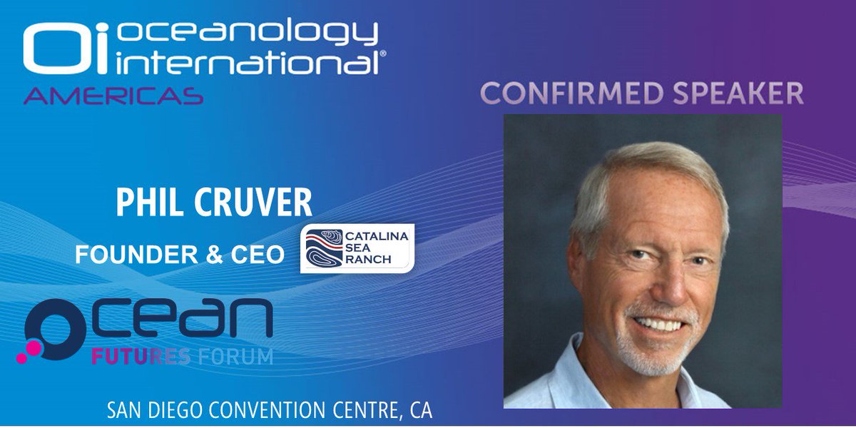 Introducing Phil Cruver who is the Founder &amp; CEO, <a href="/CatalinaSeaRanc/">Catalina Sea Ranch</a>. Phil is going to be one of #OiA19’s #OFF speakers. Read more: bit.ly/2Sa2qvi