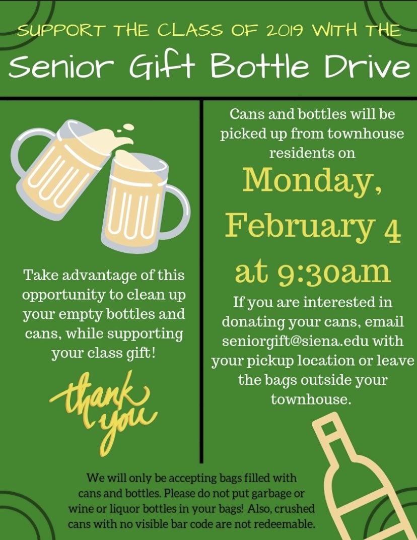 Siena Senior Gift tweet media