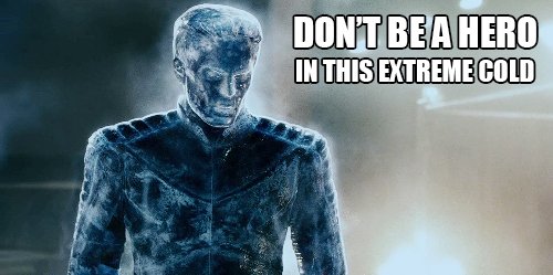ULSafetySmart's tweet photo. When it comes to #ExtremeCold, first and foremost, #SAFETYFIRST!! We just cannot stress it enough! Please prepare for the weather and #dontbeahero, you are too important to be left in the cold https://t.co/MF4bFeg5y5 https://t.co/OdvQYEEDNx