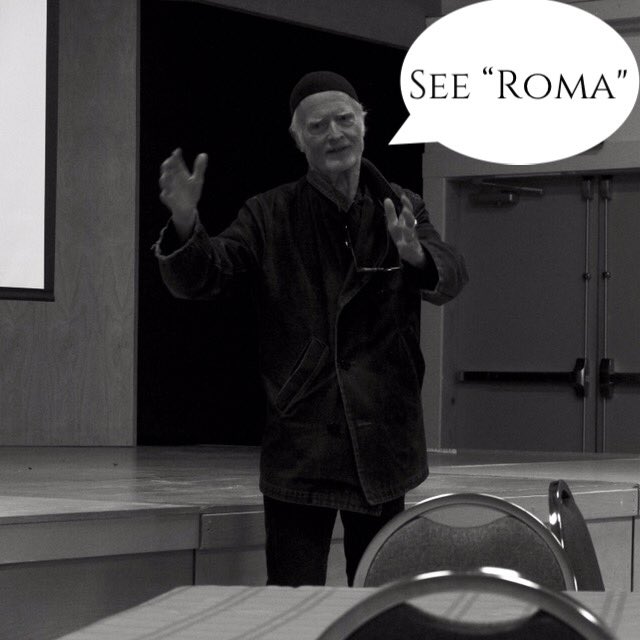 A message from our director! He said it was a spectacular vision that reminded him stylistically of some of the Russian greats.   <a href="/netflix/">Netflix</a> @NetflixFilm <a href="/ROMACuaron/">ROMA</a> #cinematography #SupportIndieFilm