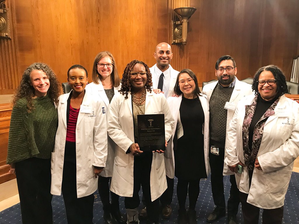NFMResidency_DC's tweet photo. Advocating about essential programs (@AATHCGME @NACHC &amp; @NHSCorps) that are helping train and place physicians where they are needed the most. Thank you @SenAlexander @PattyMurray @lisamurkowski @timkaine @SenJackyRosen @MittRomney @SenWarren @DougJones for helping support them! https://t.co/hGuRsy2BvS