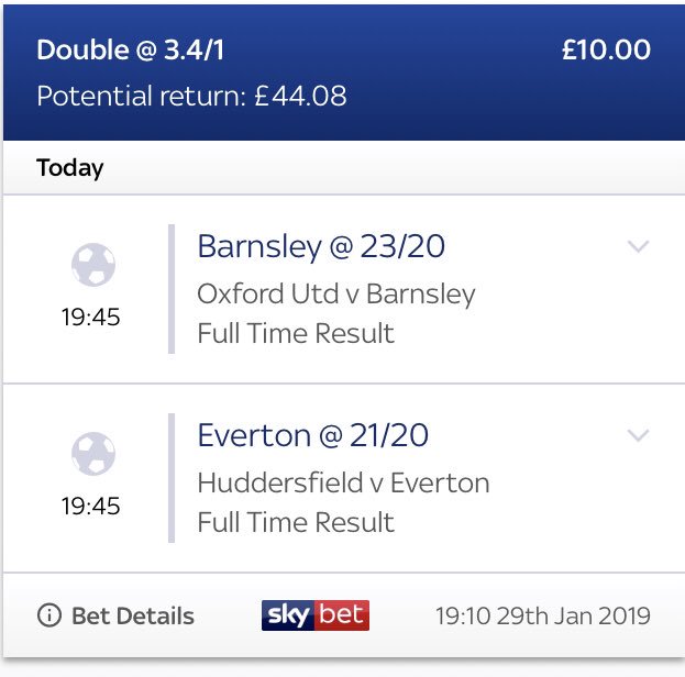 TheBetBeast1's tweet photo. The Beast has gone for a £10 Double tonight... #midweekbet #backthebeast https://t.co/Lo2wHg5GC9