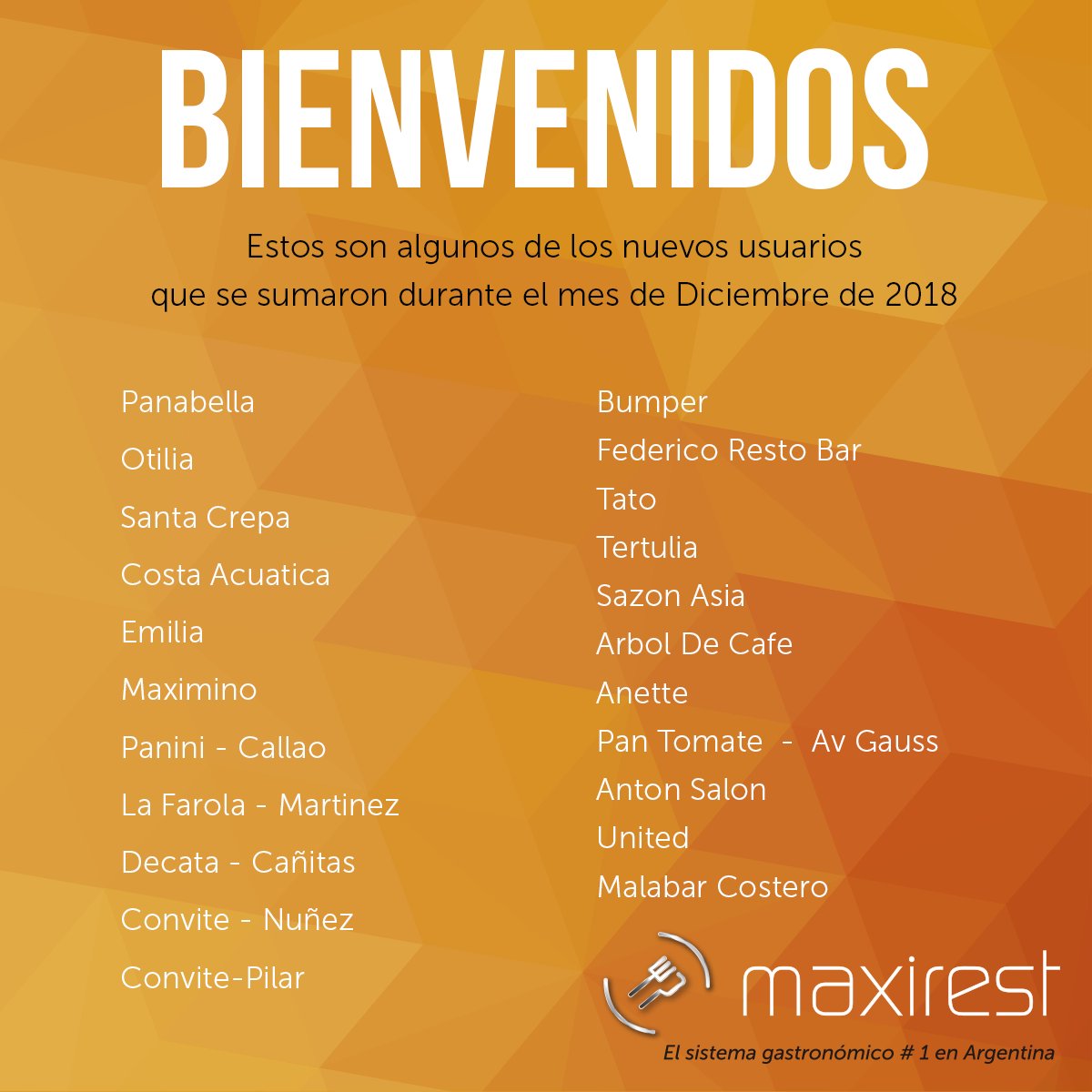 Maxirest's tweet photo. Tenemos integraciones tecnológicas con Mercado Pago, Waitry, másDelivery, Weissbeerger y las empresas más grandes de medios de pago. Además estamos trabajando en otras tantas para que cada día tengas más tecnología a tu servicio. 
#MaxiREST
#Restaurante #Software #Gestion #1 https://t.co/ut8cnFyyzs