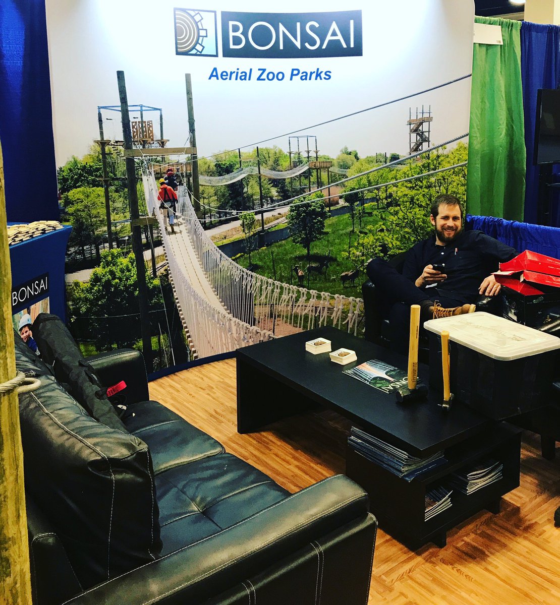 bonsaidesign's tweet image. Gearing up for the 2019 ACCT conference this year in Denver, CO!  Come by the #BonsaiDesign booth and network with our Challenge Course and Aerial Adventure Course professionals. The #ACCT conference will be held this year on Feb 7-10 at the Denver Convention Center!