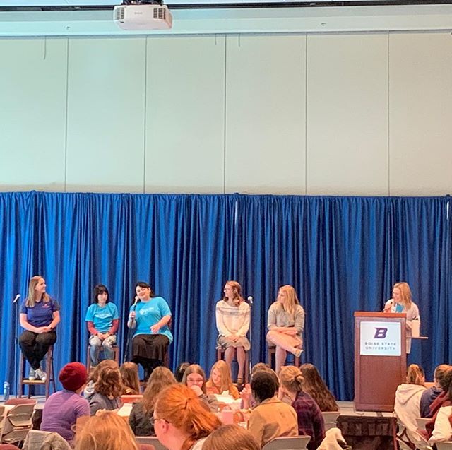 Idaho_WIN's tweet photo. Thank you to our panelists for proving great insight into being a female college engineering student! https://t.co/vw1xxqgyYD #shetech #shetechidaho #win #womeninnovators #womeninstem #girlsinstem #collegeofweaternidaho #thecollegeofidaho #idahostateuniversity https://t.co/59Wjek7kVI