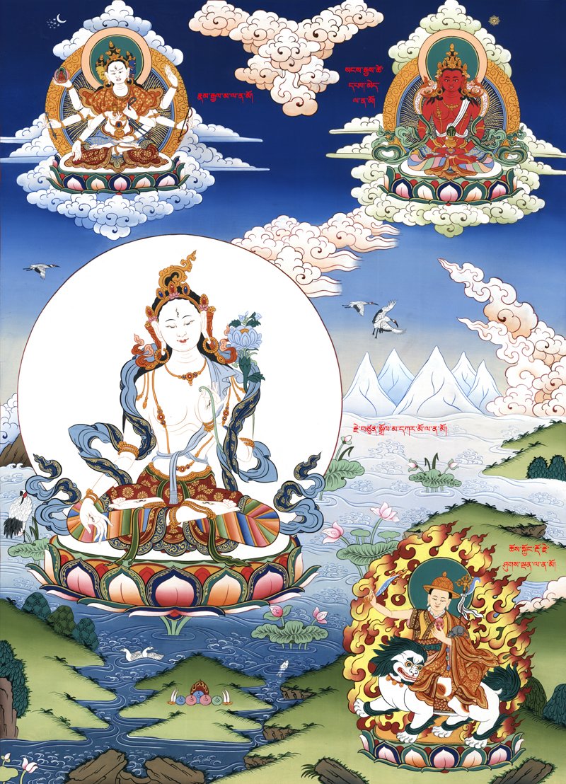 White #Tara, an amazing #LongLife #deity~bit.ly/2FXkSp9
#Drolma
#TibetanBuddhism
#longevity
#equality
#healingenergy
#purification
#Buddha
#bodhisattva
#yoga
#shanti
#astralis 
#yogi
#worship
#easternreligion
#Himalayas
#India
#Nepal
#Bhutan
#China
#Kechara
#zen