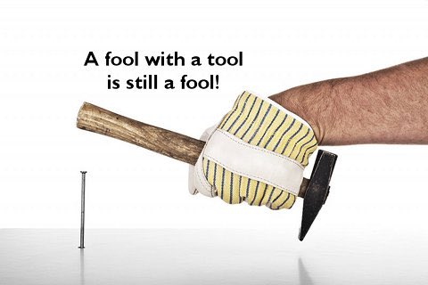 vdmdesign's tweet photo. “A fool with a tool is still a fool” @Jovatsuni #designcoaching https://t.co/SCIt3ZozVF