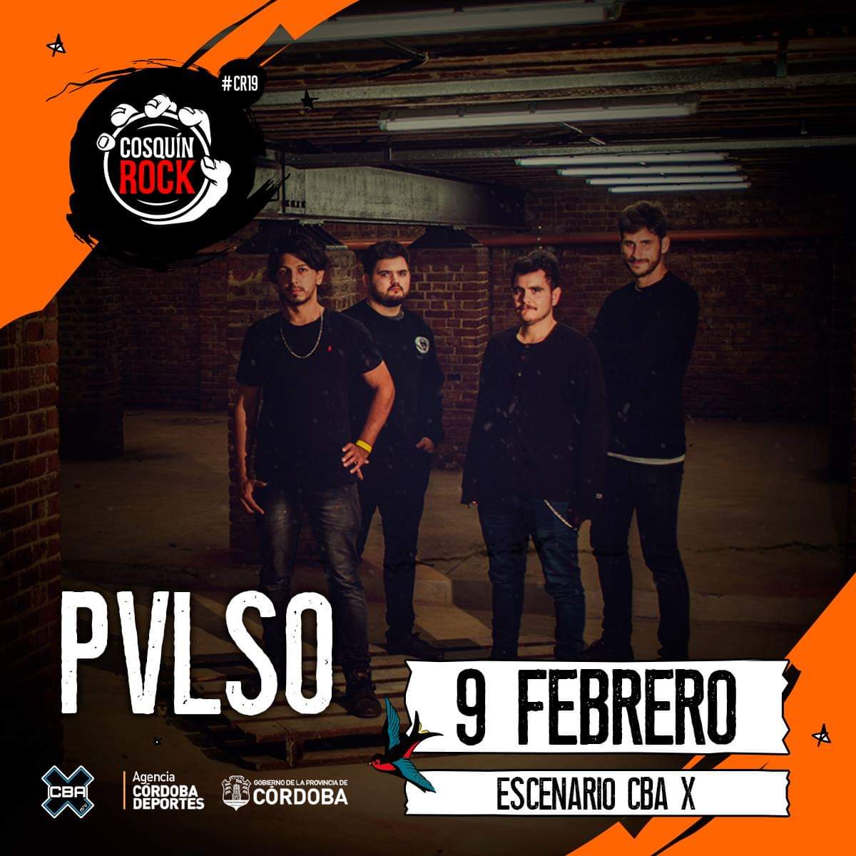 Estamos en la recta final!

El 09 de febrero nos vemos en el escenario CBA X @cordobarockea del super festival <a href="/cosquinrock/">cosquinrock</a> con una lista bien power!

Arranca un año intenso!

#aguantetodo
#cosquinrock2019
#pvlsorock