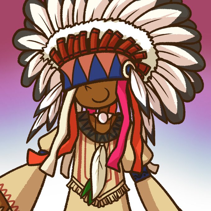 インディアンのtwitterイラスト検索結果